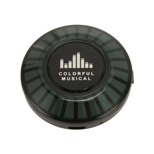 Mini Bluetooth-högtalare RGB Rytmljus USB Uppladdningsbar Bärbar Trådlös Bluetooth 5.0