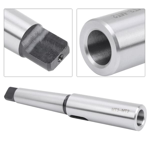 Morse Konus Adapter Reducerende Forlænger til Drejebænk Fræsearmatur MT3 til MT2