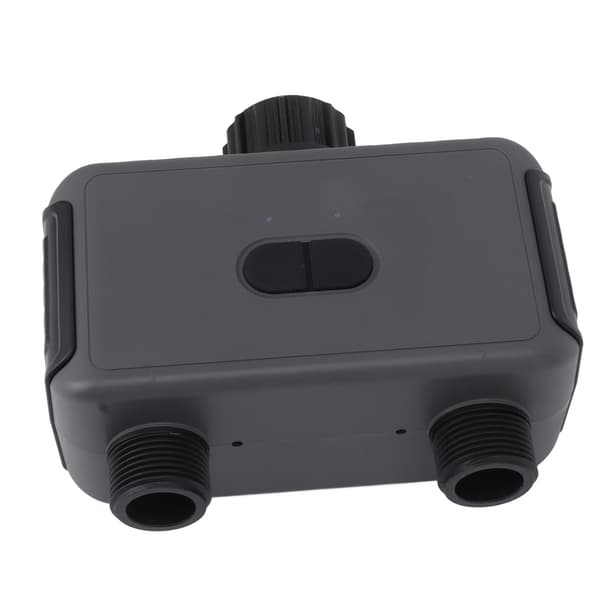 Smart Vattentimer 2 Utlopp WiFi Sprinkler Timer med Appkontroll Timing Bevattningsläge 100-240V EU-kontakt