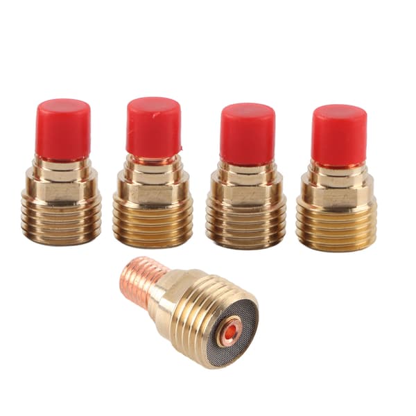 45V44 Gaslinse 2,4 mm 3/32 tommer 5-pak til TIG-svejsebrænder WP9 WP20 WP25