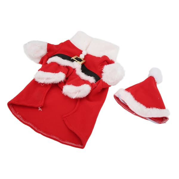 Julehunde Kostume Julemand Hunde Vinter Sweater Hat til Små Medium Hunde XL