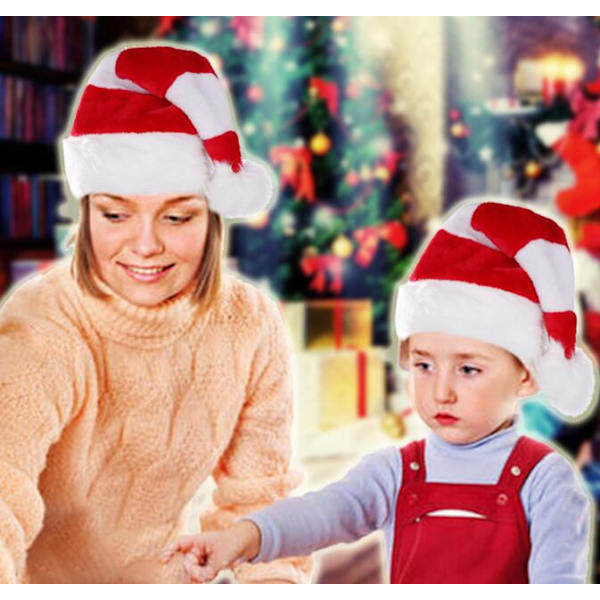 Röd julhatt (röd + grön WXCB201578B)