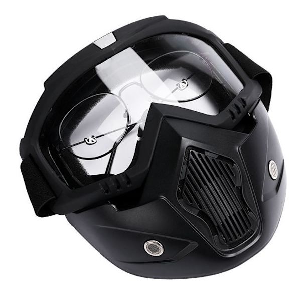 Harley retro maske vindspejl anti-dug langrend