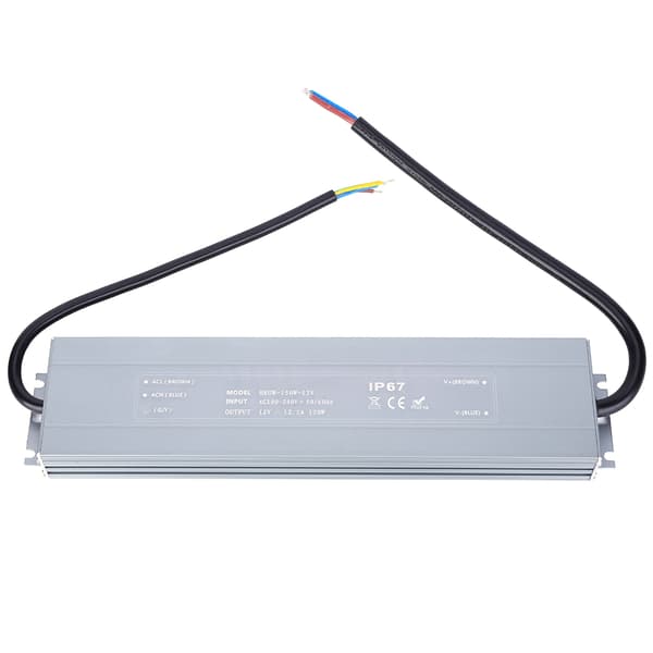 150W 12V LED Strömförsörjning 100-264VAC IP67 Vattentät Transformator Drivrutin