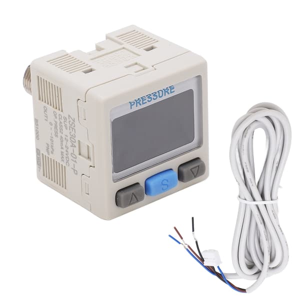 Digital Pneumatisk Vakuumtrykregulator Switch 0 til -101 kPa 12-24V DC