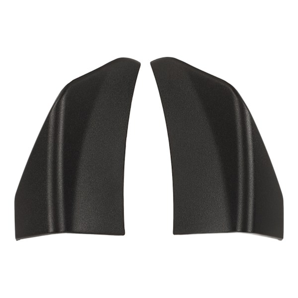 2 STK Bil Front Bumper Splitter Læbe Diffuser Sort Afrundede Kanter Erstatning til Ford Mustang 2015-2017