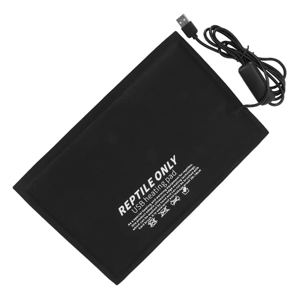 USB krybdyr varmemåtte under tank varmepude med 3 temperaturniveauer stor