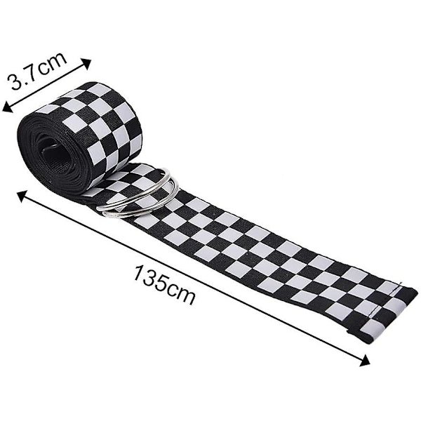 Ruudullinen print Mustavalkoinen
