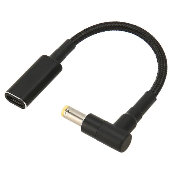 USB C til DC Adapter 5 5x1 7mm Port 100W Ladekabel til Laptop