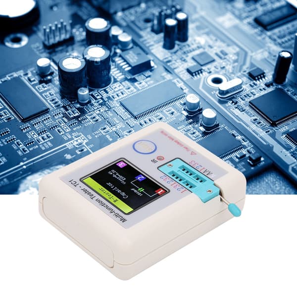 Multifunktionel Transistor Tester med 1,8 tommer TFT-skærm - LCR-TC1