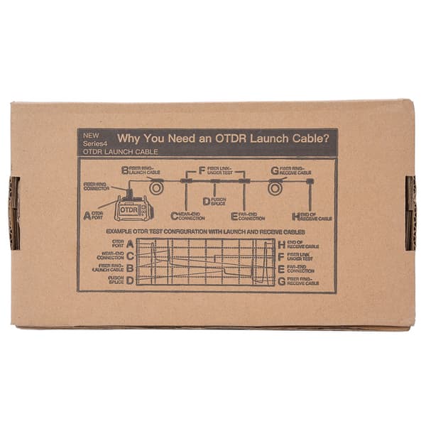 OTDR Fiber Optisk Startkabelboks LC UPC Testforlængerledning Single Mode 500M