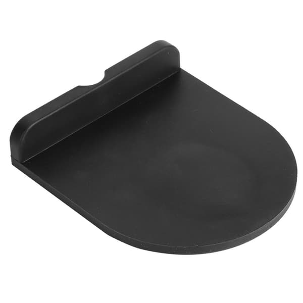 Sort Multifunktionel Tyk Anti-Skrid Kaffe Tamper Holder Silikone Pad Måtte