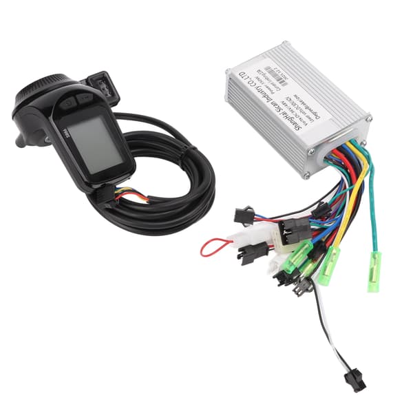 36/48V 350W Børsteløs Motorstyring med LCD-Display Panel til Elcykel Scooter