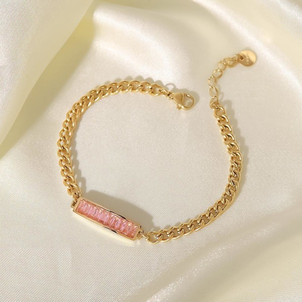 Armband Square Daily Outfit Metallic Element B1376 JDB201295-WT