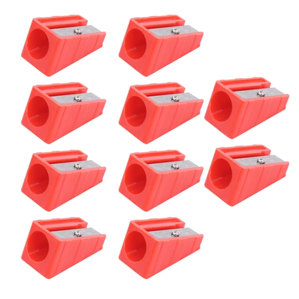 10 stk. Barbara Billiard Cue Tip Shaper Sharpener Tilbehør Blyantspisser Støpt