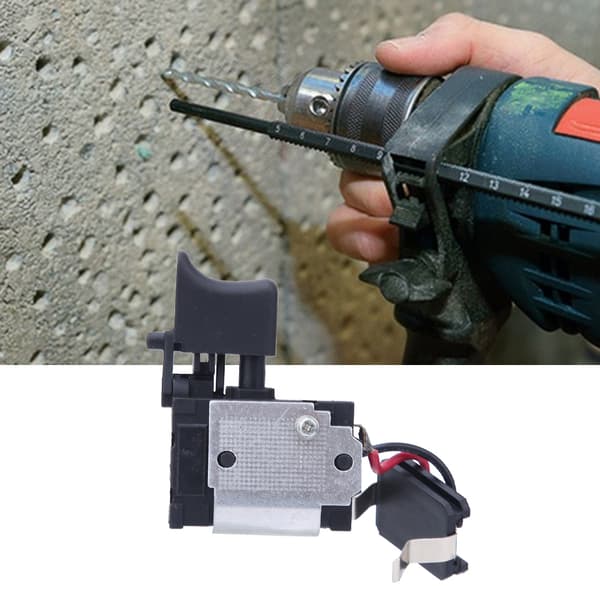 Oppladbar drill justerbar hastighetskontrollbryter elektrisk skrutrekker CW CCW-bryter