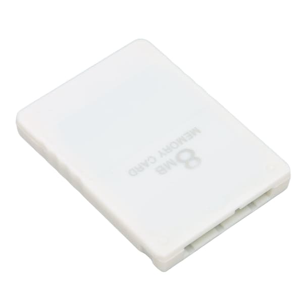 8MB PS2 Plug Play FMCB 1.966 Externt Höghastighetsminneskort Vit