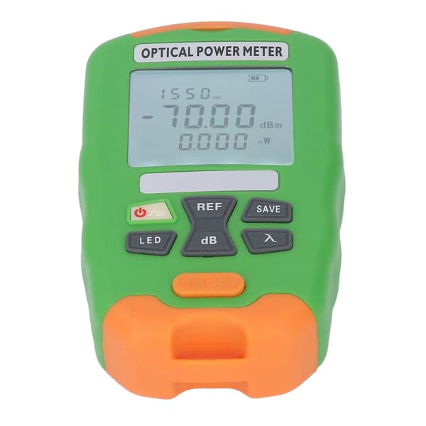 Genopladelig optisk fiber meter kabeltester 70 til 10dBm til vedligeholdelse