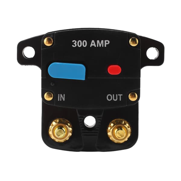 Bil Audio Strømafbryder Manuel Reset Sikring Inline Inverter Holder til Bil Audio Stereo System Båd Lastbiler Busser 300A
