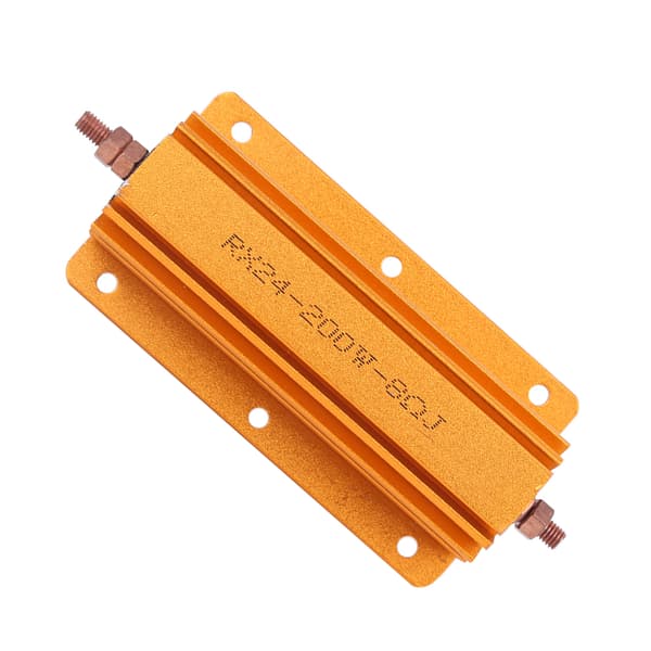 RX24 200W 8 Ohm Højeffekts Aluminiumshus Modstand Professionel Industriel Elektrisk Komponent