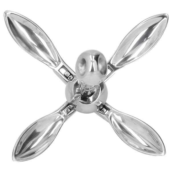 3,3 lbs Foldbar Grapnel Anker 316 Rustfrit Stål Hardware til Marine Båd Yacht Jolle