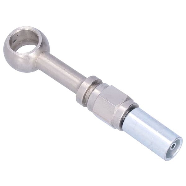 4 stk. 0 graders M10 Banjo Fitting Slangeadapter Rustfrit Stål Erstatning til Ducati Motorcykel