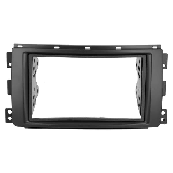 2Din Bilstereo Radio Facia CD Dash Panel Omdannelse Trim Udskiftning til SMART ForTwo 2007‑2010