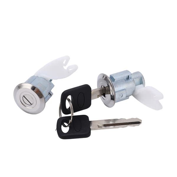 DL54 Dørlåssett Metall Front Sylinder Erstatning for Ford E150 Econoline 1992 1996