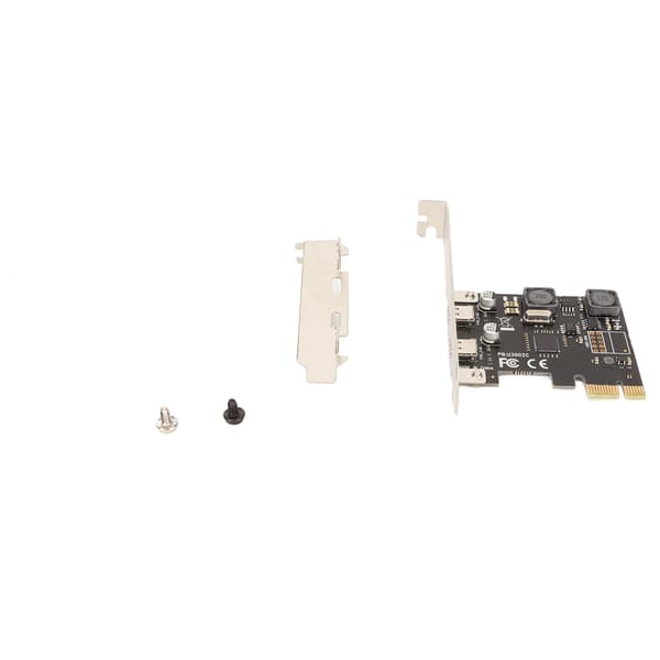 PCIe til Type C Utvidelseskort 5Gbps 2 Porter Uavhengig Smart Beskyttelse for Windows