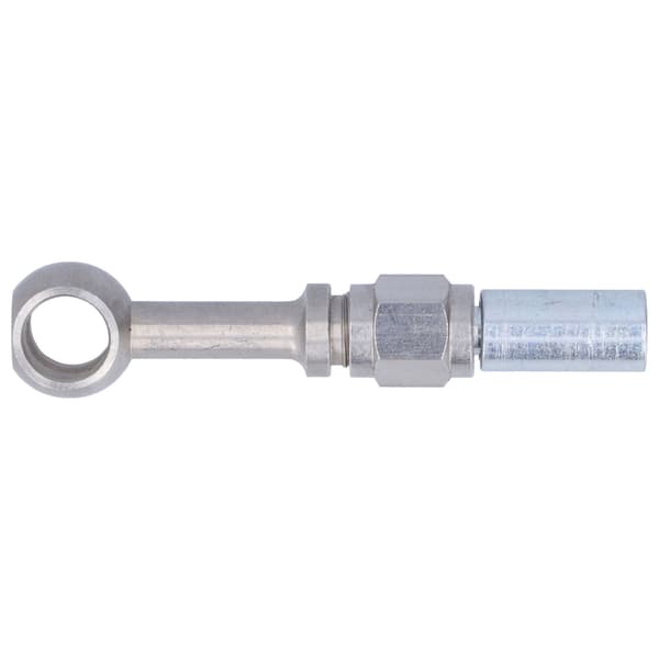 4 stk. 0 graders M10 Banjo Fitting Slangeadapter Rustfrit Stål Erstatning til Ducati Motorcykel