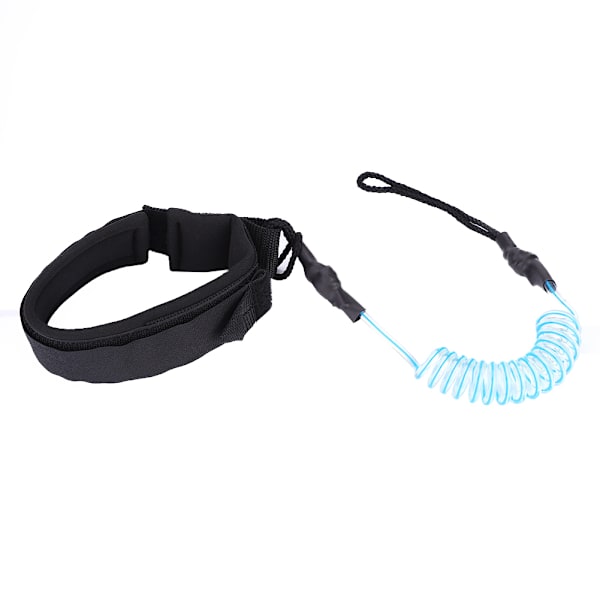 Blå Stand Up Paddle Board Surfing Leash Coiled Spring Benrep