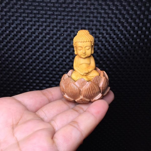 Buddha Ornament Hänge DIY Tillbehör Delar Bilhängande