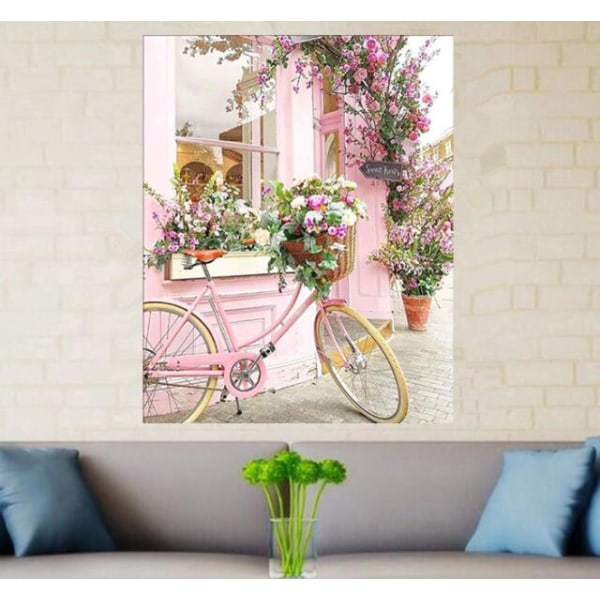 Puutarhapyörän diamond painting (30*40cm)