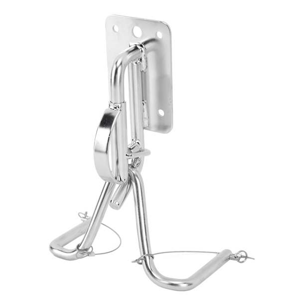 Quick Release Snap Davits Sæt 304 Rustfrit Stål Instant Lock Davits System Marine Hardware til Yachts Både med Hvide Armlæn