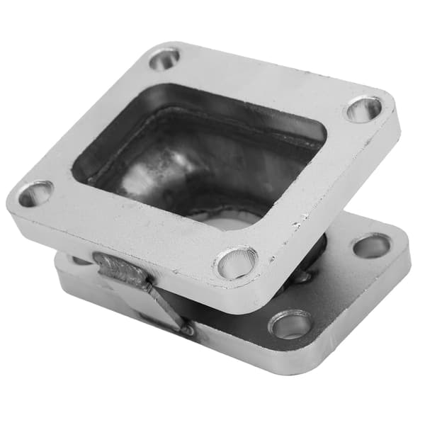 15 graders turbo udstødningsmanifold flangeadapter til T3 til T4 rustfrit stål tilbehør