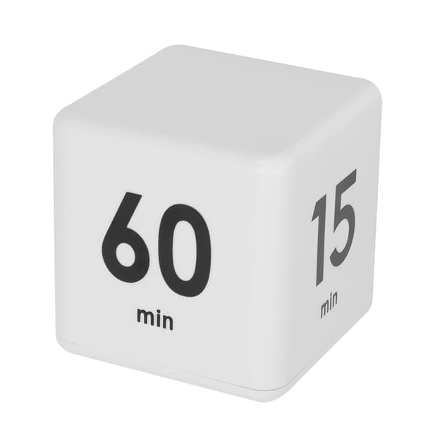 Profesjonell Skjønnhetssalong Flip Timer Tidsstyringskube for Studentlæring 15 20 30 60 Minutter