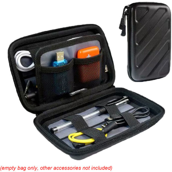 Digitaalinen elektroninen kiintolevylaukku, mobiili säilytyslaukku, partakone, kuulokepussi