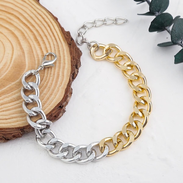 Armbånd Vintage guld farve mode smykker B2406 S2009-14