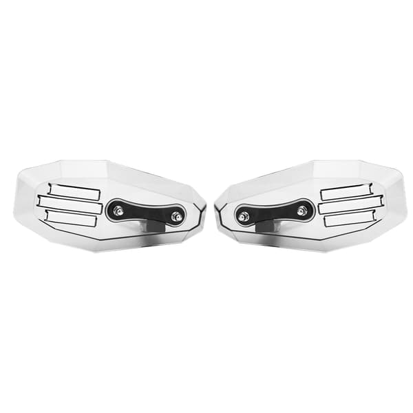 2PCS Motorcykel Handskydd Skyddande Universal Polykarbonat Motorcykeltillbehör Transparent