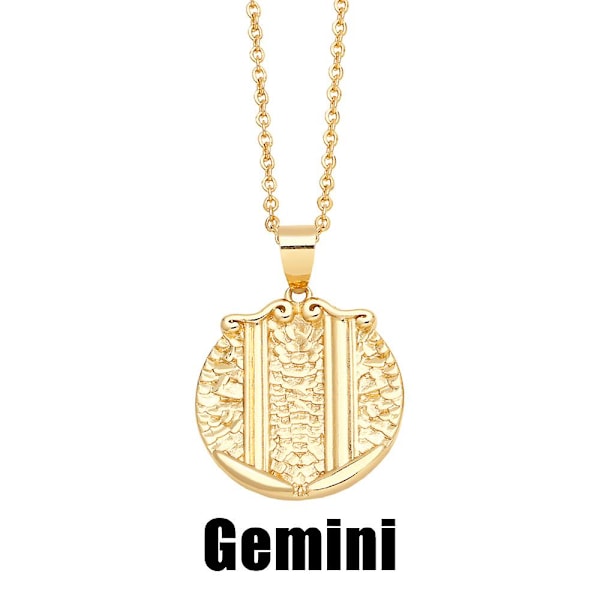 Halsband Vintage Zircon Constellation Modesmycken Ac8505 Virgo