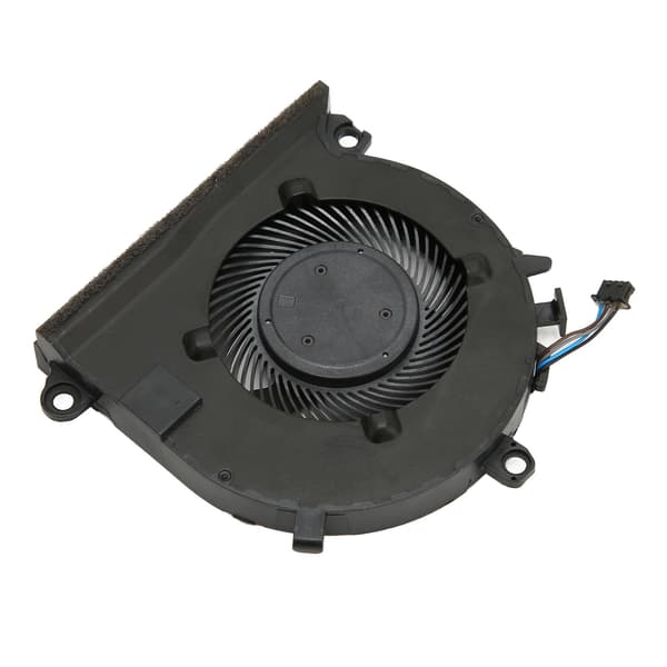 CPU-blæser med 4-polet stik, aluminium ABS DC 5V 0,5A, udskiftningsblæser til bærbare computere, til HP Pavilion Gaming 15 Ec, til 15 Ec0013dx