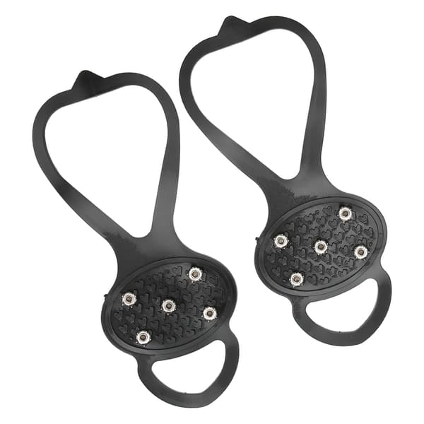 Utomhus Ice Claw Halkskydd 5-tand Klätterskos piggar 1 par set
