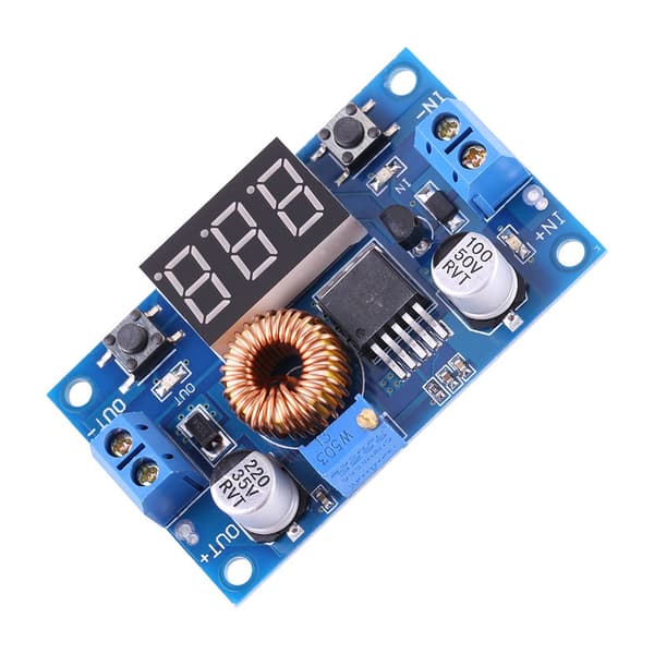 1. DC Buck Converter Spændingsregulator Step Down Modul 5A 4.0V til 38V Input 1.25V til 36V Output Justerbar