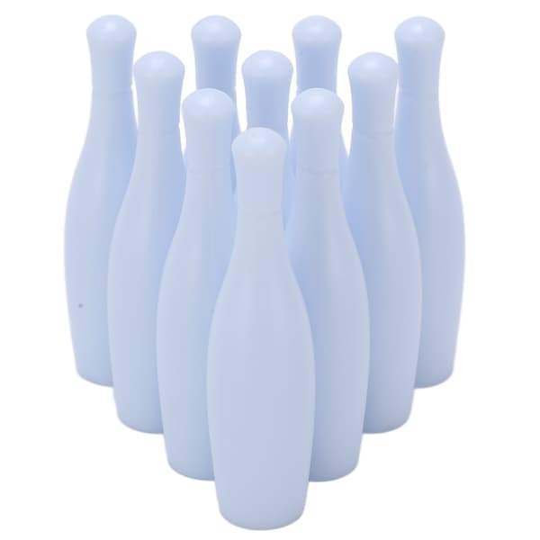 10-delars Mini Bowling Set Plast Portabla Bowlingleksaker för Barn Inomhus Utomhus Spel