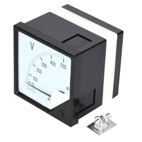 Fyrkantig Panel Analog Voltmeter AC 0 till 500V för Elektroniska Styrenheter