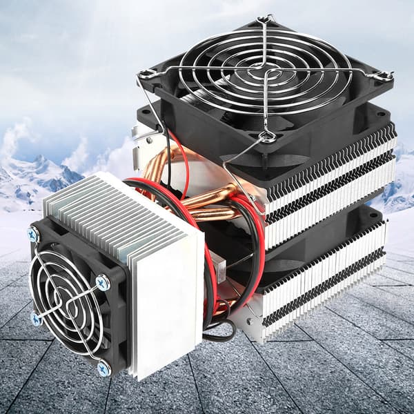 Termoelektrisk Kylare DIY Mini Kylskåp Halvledarkylanordning