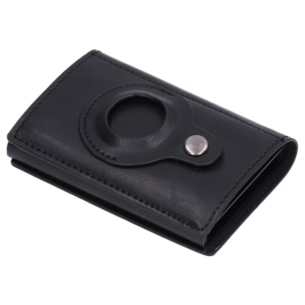 Anti Lost RFID-blokkerende Kredittkort Holder Lommebok Svart