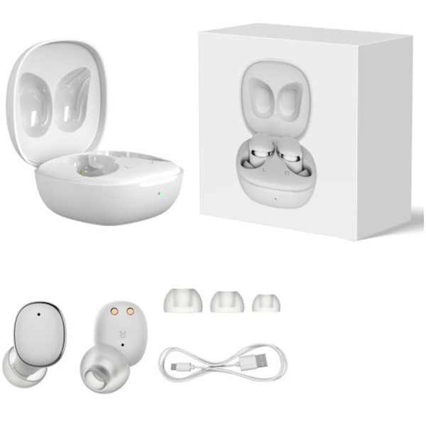 Macaron Mini In-Ear Bluetooth kuulokkeet (valkoinen)