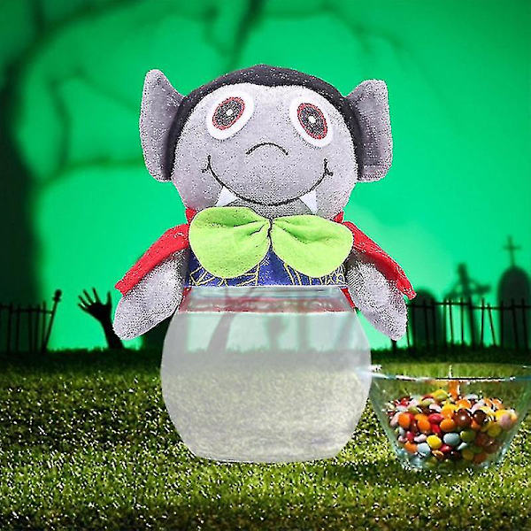 Halloween klara godisburkar Box Behållare Plyschleksaksdocka