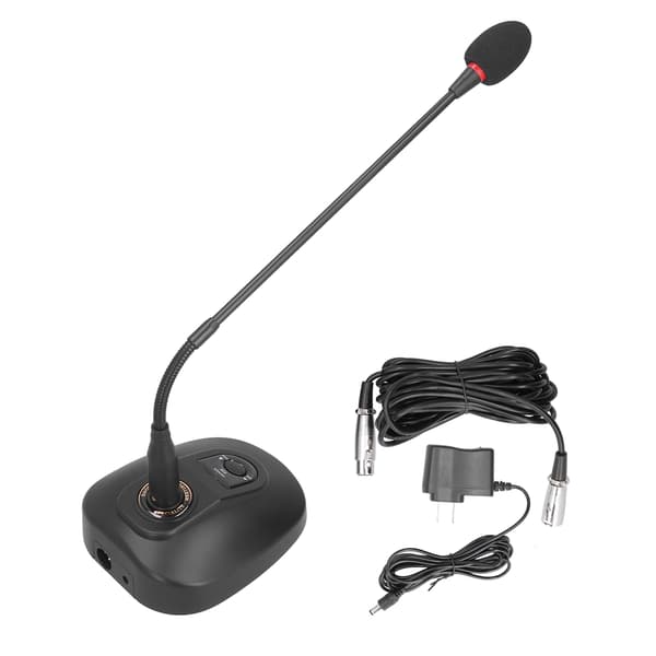 USB kondensatormikrofon stasjonær konferanse kardioidmikrofon USA-plugg 100-240V